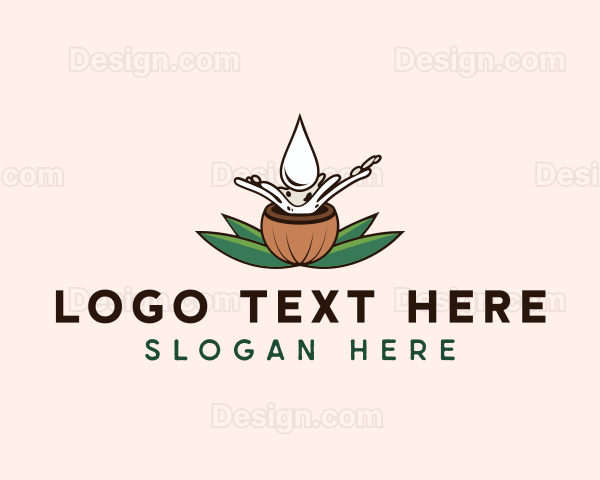 Natural Coconut Oil Logo