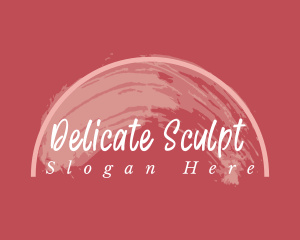 Feminine Watercolor Arch logo design