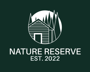 Campsite Nature Woods  logo design