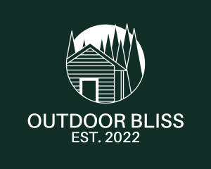 Campsite Nature Woods  logo design