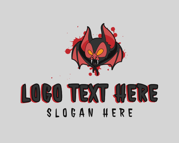 Horror logo example 3