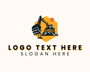 Industrial Excavator Machine logo