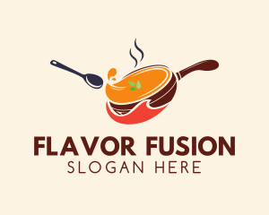 Healthy Vegan Soup Restaurant logo design