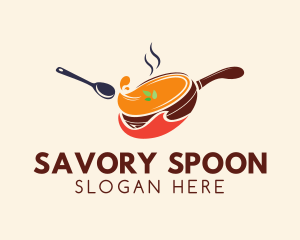 Healthy Vegan Soup Restaurant logo design