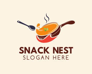 Healthy Vegan Soup Restaurant logo design