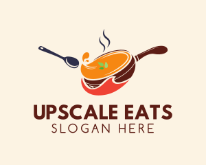 Healthy Vegan Soup Restaurant logo design