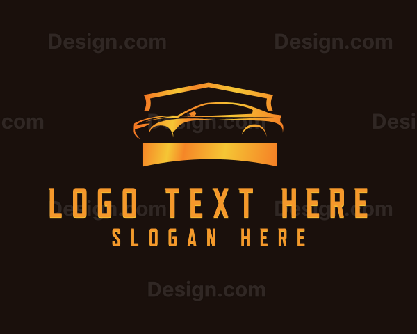 Sports Car Automotive Logo