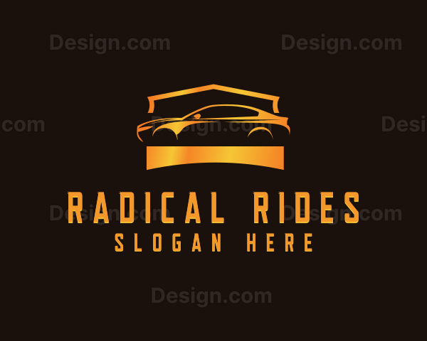 Sports Car Automotive Logo