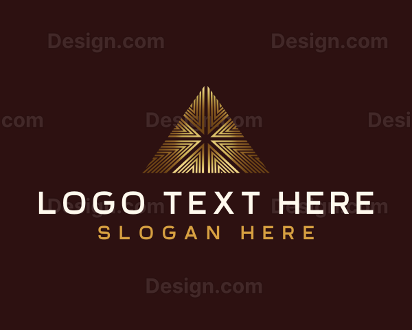 Triangle Pyramid Premium Logo