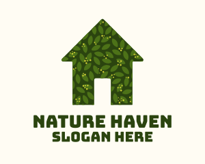 Natural Plant Greenhouse logo design