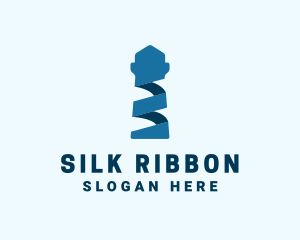 Blue Ribbon Lighthouse  logo design