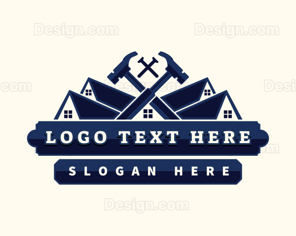 Roof Hammer Repair Logo