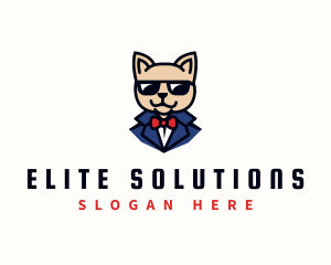 Cool Sunglass Cat logo