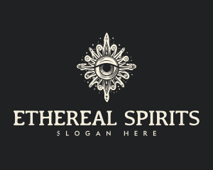 Bohemian Spiritual Eye logo design