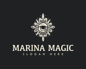 Bohemian Spiritual Eye logo design