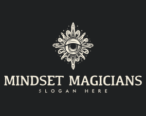 Bohemian Spiritual Eye logo design