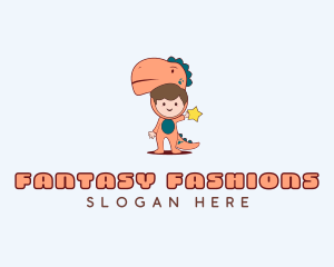 Kid Dinosaur Costume Party logo