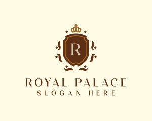 Royal Crown Shield logo design