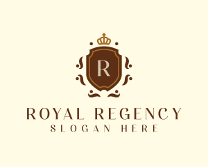 Royal Crown Shield logo design