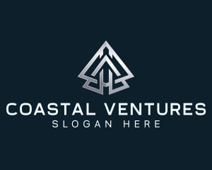 Professional Industrial Pyramid logo design