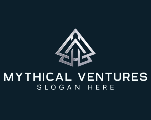 Professional Industrial Pyramid logo design