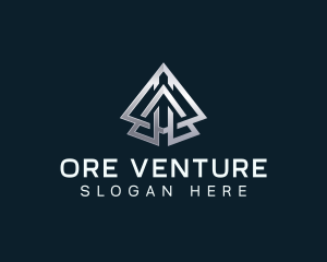 Professional Industrial Pyramid logo design