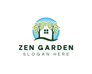 Tree House Gardening logo design