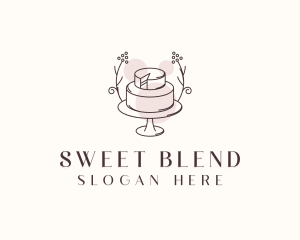 Sweet Wedding Cake logo design