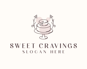 Sweet Wedding Cake logo design