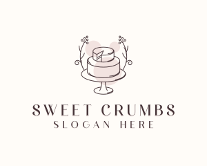 Sweet Wedding Cake logo design