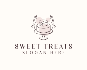 Sweet Wedding Cake logo design