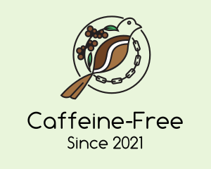 Dove Coffee Berries  logo design