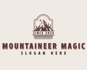 Mountaineer Outdoor Travel logo design