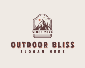 Mountaineer Outdoor Travel logo design