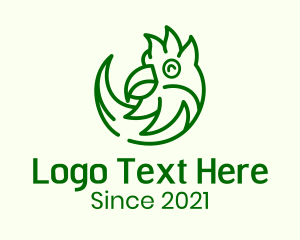 Happy Tropical Parrot logo