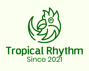 Happy Tropical Parrot logo