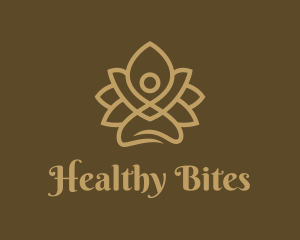 Healthy Yoga Wellness  logo design