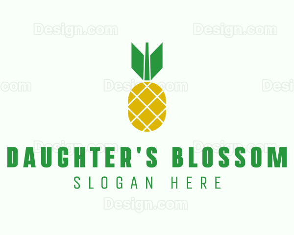 Pineapple Bomb Fruit Logo