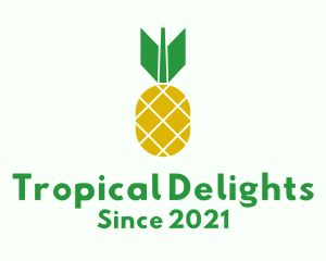 Pineapple Bomb Fruit  logo design