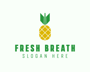 Pineapple Bomb Fruit  logo design