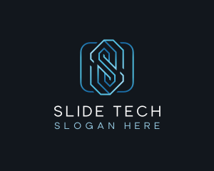 Tech Startup Letter S logo design