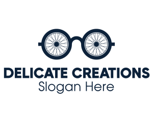 Cycling Geek Glasses logo design