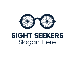 Cycling Geek Glasses logo design