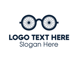 Cycling - Cycling Geek Glasses logo design