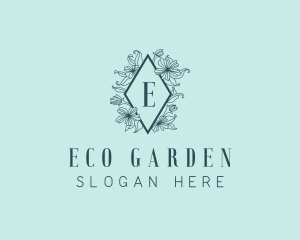 Floral Wedding Event logo design