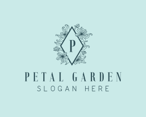 Floral Wedding Event logo design