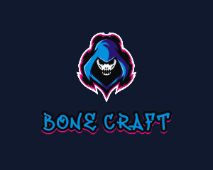 Hooded Skull Bone logo