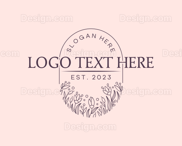 Glamorous Feminine Wordmark Logo