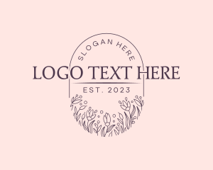 Glamorous Feminine Wordmark logo