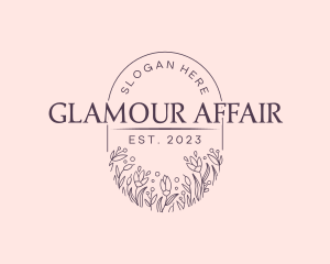Glamorous Feminine Wordmark logo